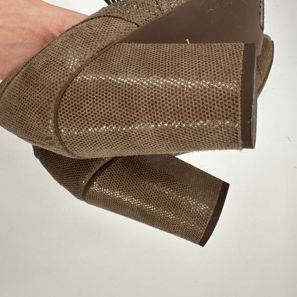 SEYCHELLES Eternity Peep Toe Lace Up Open Toe Oxford Bootie // 7.5 - Picture 10 of 11